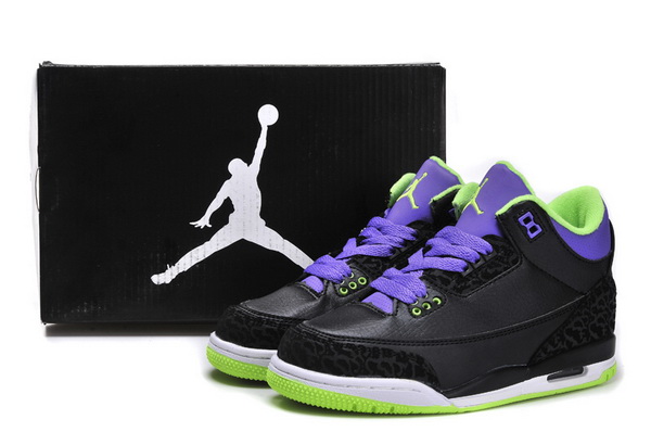 Air Jordan 3 Kids shoes--020